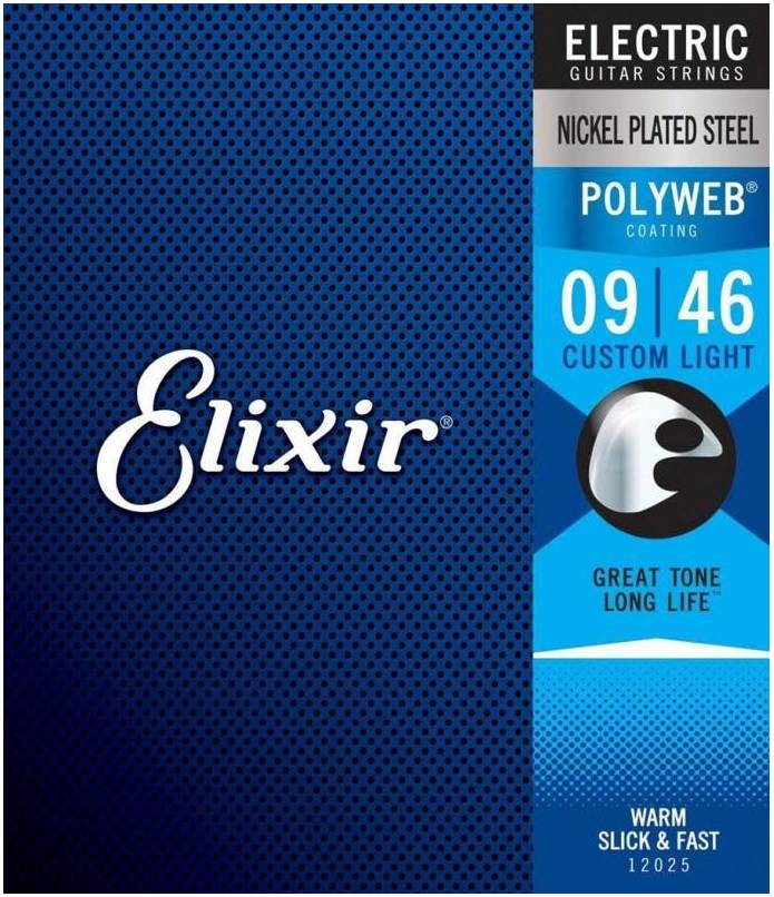 ELIXIR 12025 - Струны для электрогитары