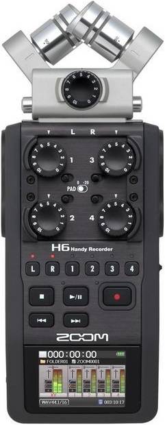 ZOOM H6 - Цифровой диктофон