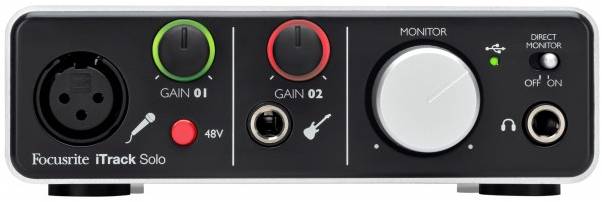 FOCUSRITE iTrack Solo (Lightning) - Звуковая карта
