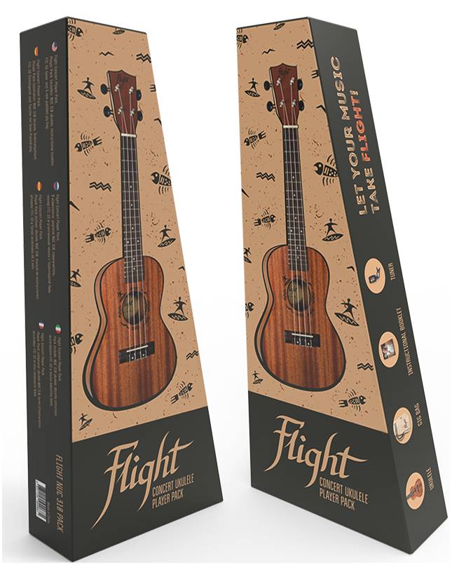 FLIGHT NUC PACK - Укулеле комплект