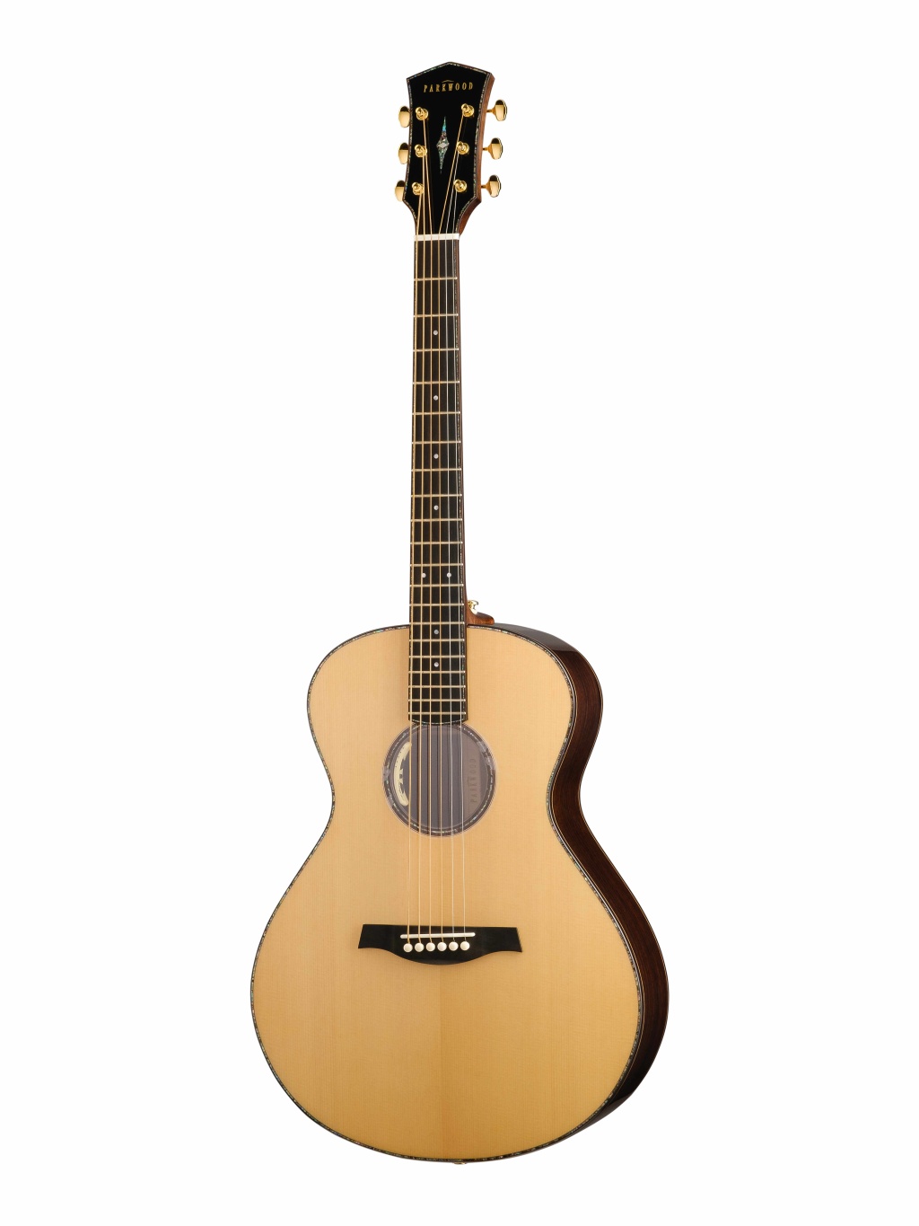 Parkwood P880-WCASE-NAT - Электро-акустическая гитара, цвет натуральный, с футляром
