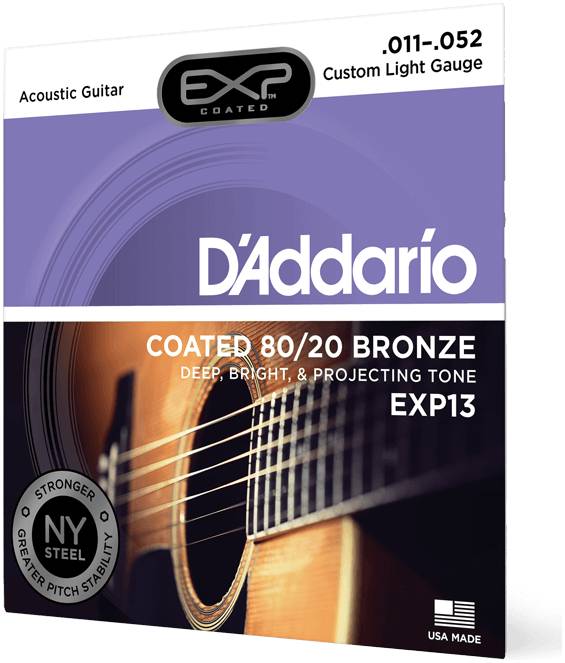 D'ADDARIO EXP13 - Струны для акустической гитары