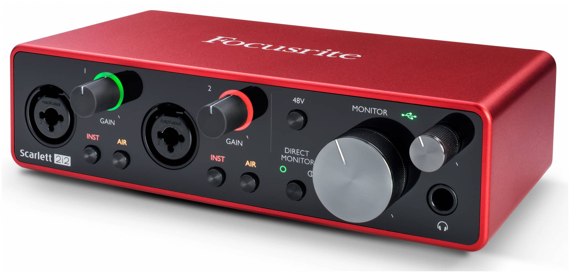 FOCUSRITE Scarlett 2i2 3rd Gen - Аудиоинтерфейс
