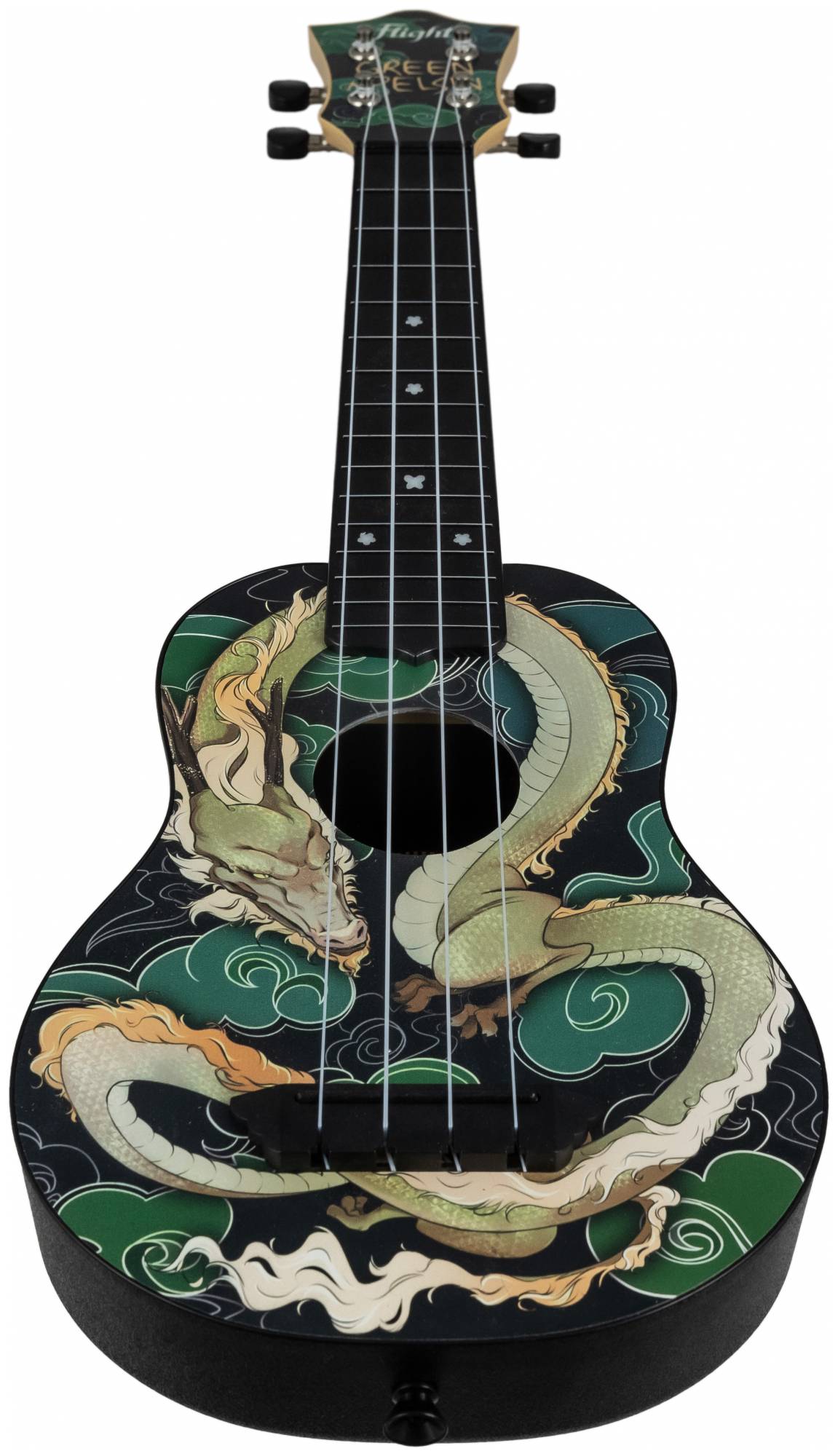 FLIGHT TUS JADE DRAGON / Green Apelsin - Укулеле сопрано