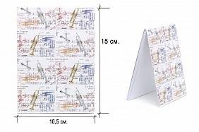 БЛОКНОТ на склейке А6 (14,5 х10 см) 50 листов ТРУБА
