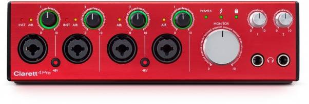 FOCUSRITE Clarett 4Pre - Мобильный интерфейс