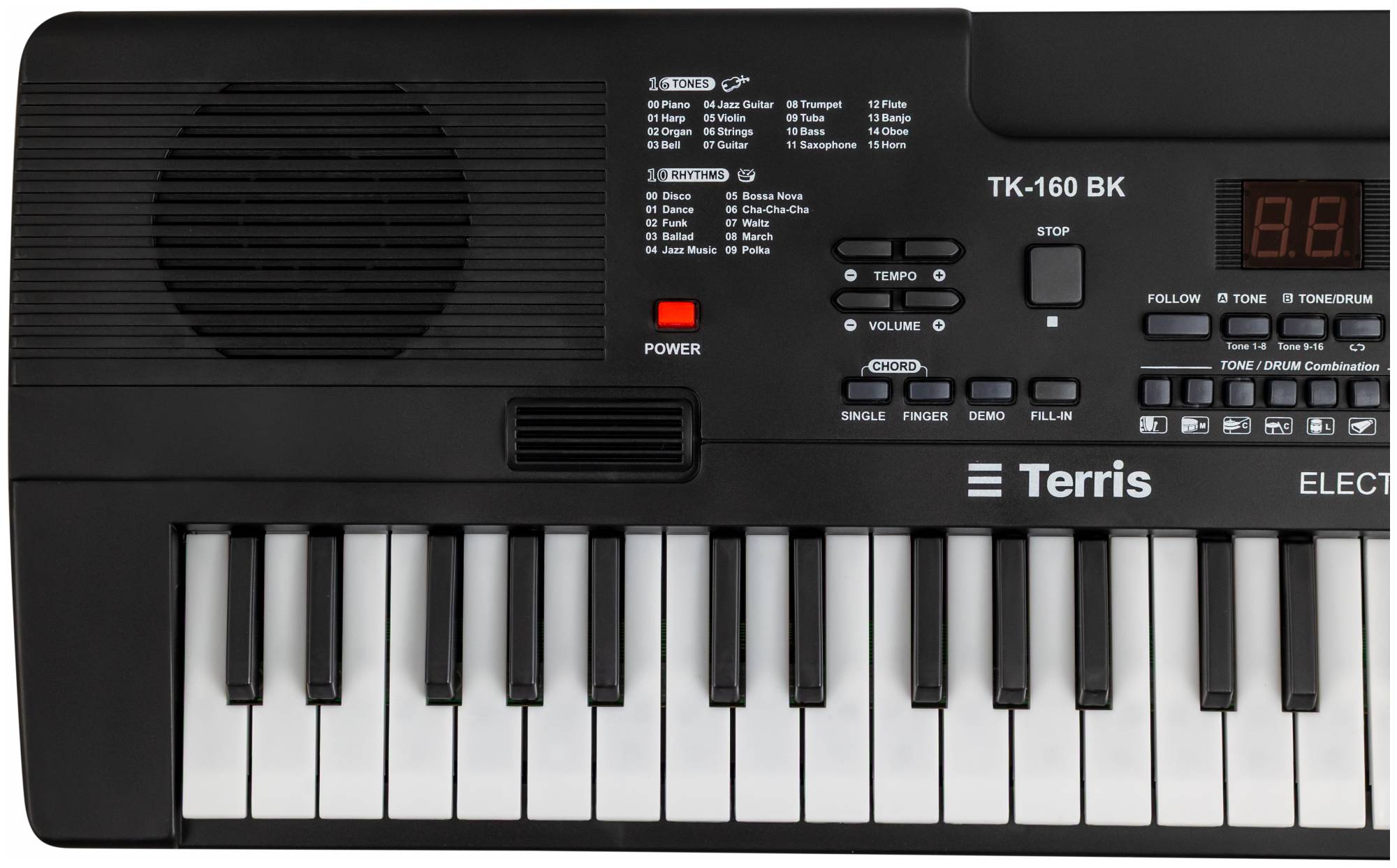 TERRIS TK-160 BK - Синтезатор