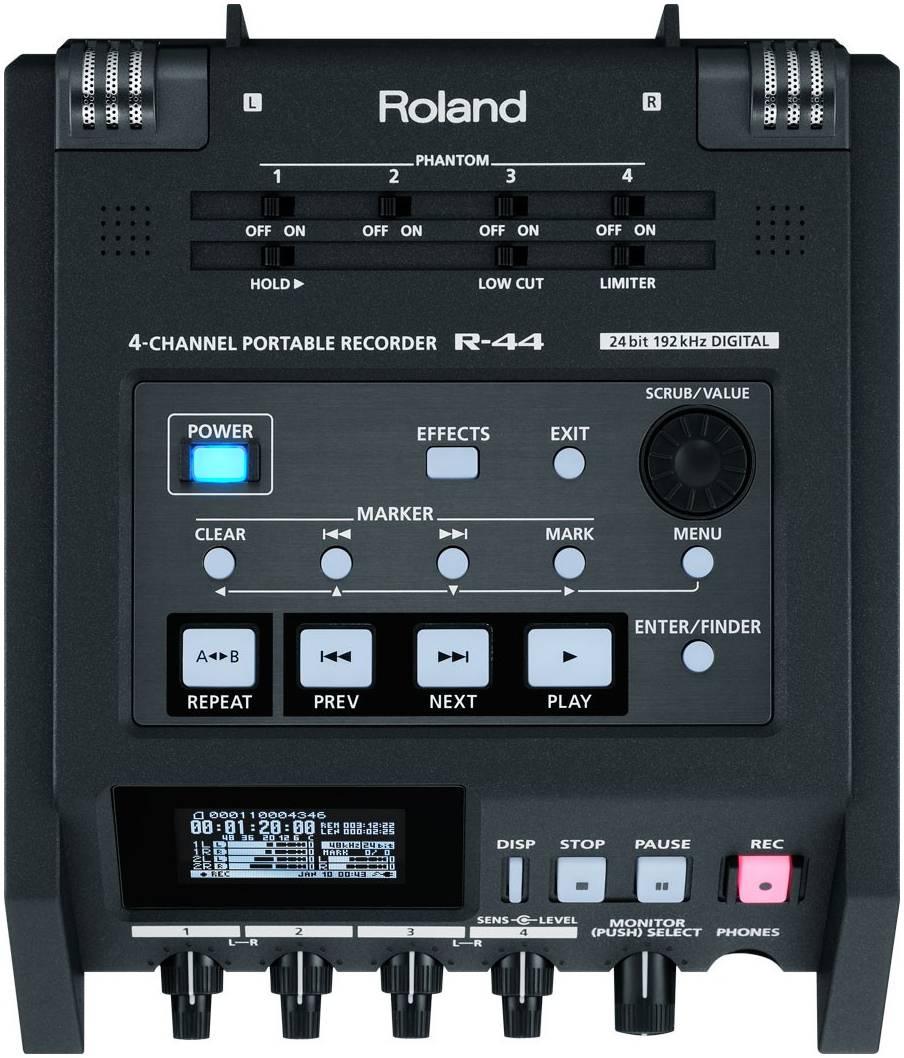ROLAND R-44-E - Цифровой диктофон