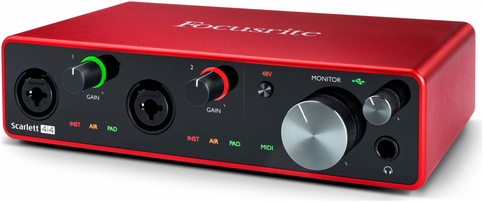 FOCUSRITE Scarlett 4i4 3rd Gen - Аудиоинтерфейс