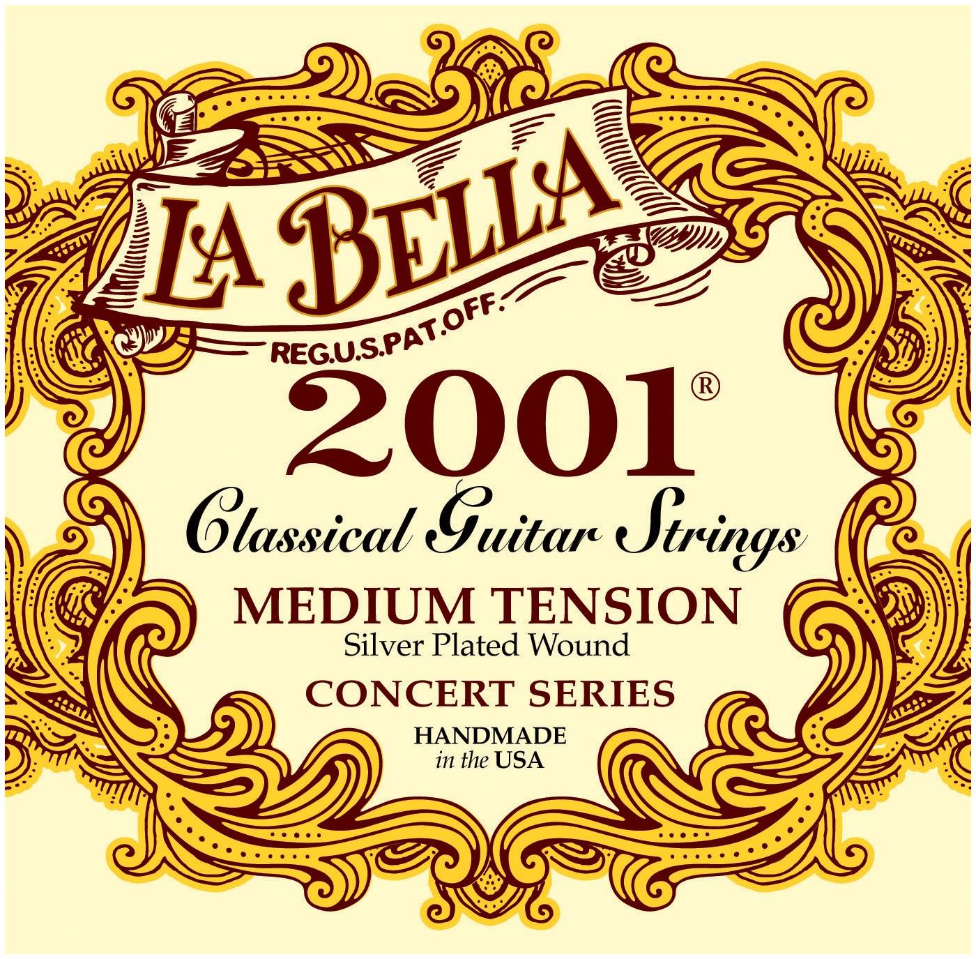 LA BELLA 2001M - Струны для классической гитары