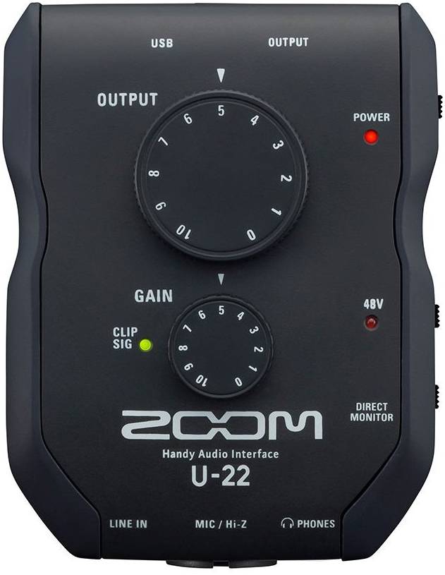 ZOOM U-22 - Звуковая карта