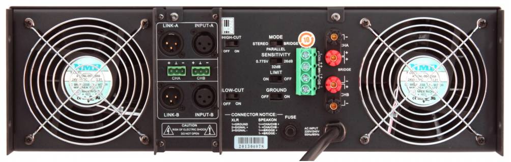 EUROSOUND XZ-1800 - Усилитель мощности