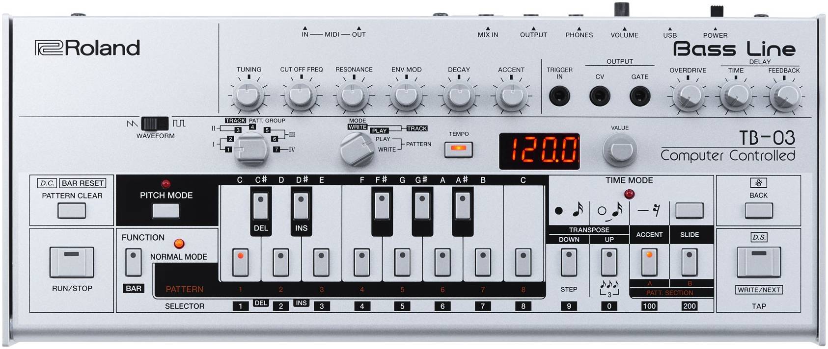 ROLAND TB-03 - Синтезатор