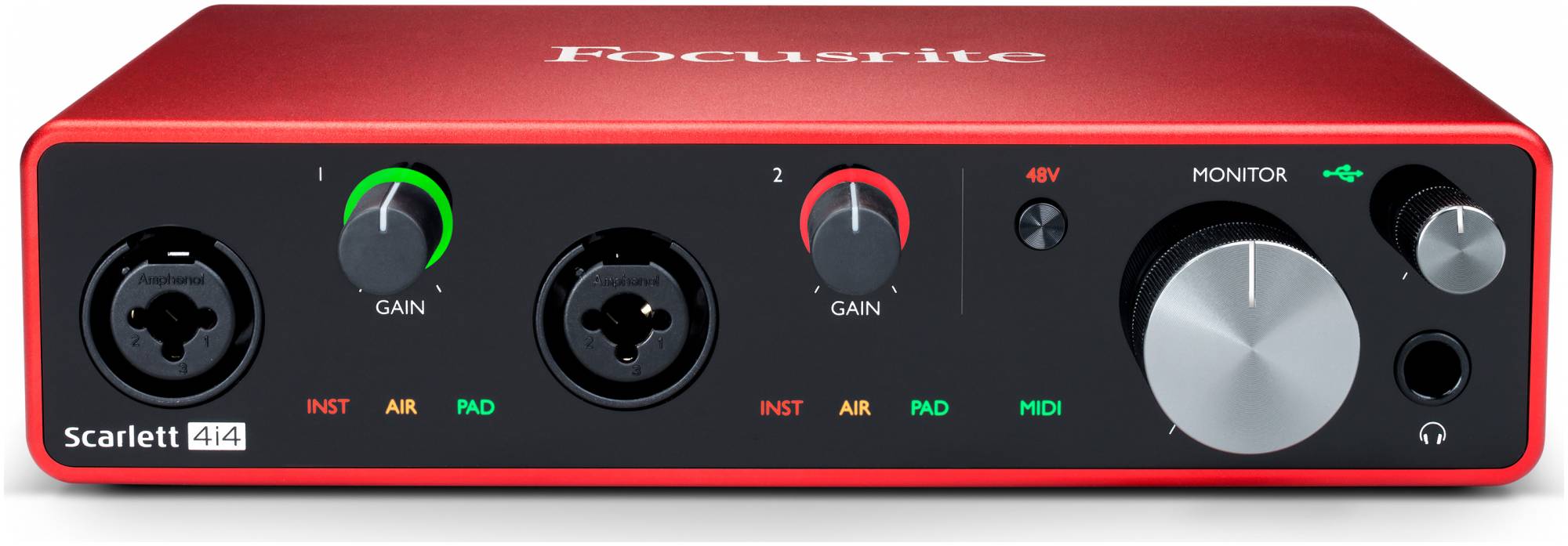 FOCUSRITE Scarlett 4i4 3rd Gen - Аудиоинтерфейс