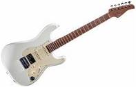 MOOER GTRS S801 White Электрогитара со встроенным процессором, HSS, клен,...