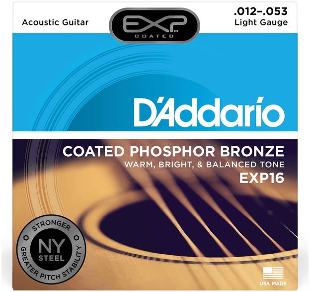 D'ADDARIO EXP16 - Струны для акустической гитары