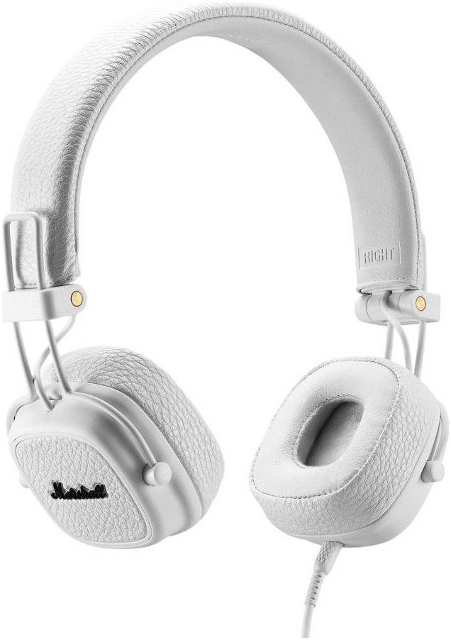 MARSHALL MAJOR III WHITE наушники закрытого типа, складные, цвет белый