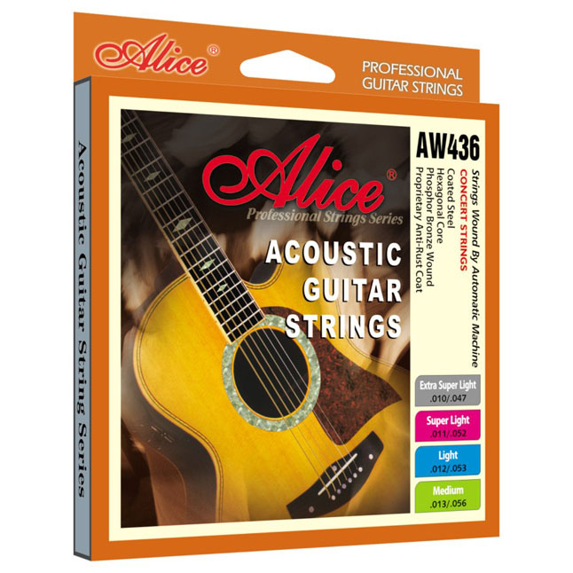 ALICE AW436P-XL - Струны для акустической гитары, фосфорная бронза