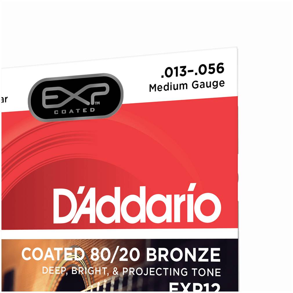 D'ADDARIO EXP12 - Струны для акустической гитары