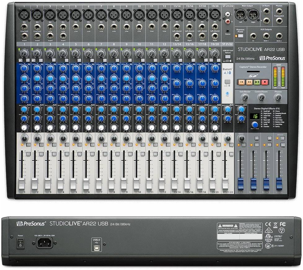 PRESONUS StudioLive AR22 USB - Микшерный пульт
