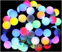 RICH LED RL-T7.5-50C-23B-B/RGB - Гирлянда