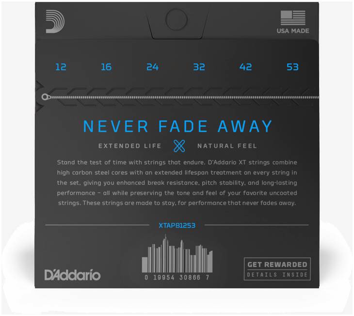 D'ADDARIO XTAPB1253 - Струны для акустической гитары