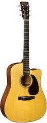 MARTIN DC18E STANDARD SERIES электроакустическая гитара Dreadnought с кейсом