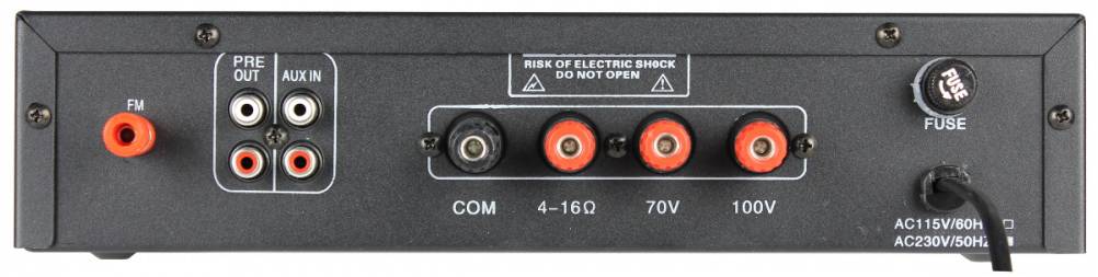 PROAUDIO MA-50UF Трансляционный микшер-усилитель