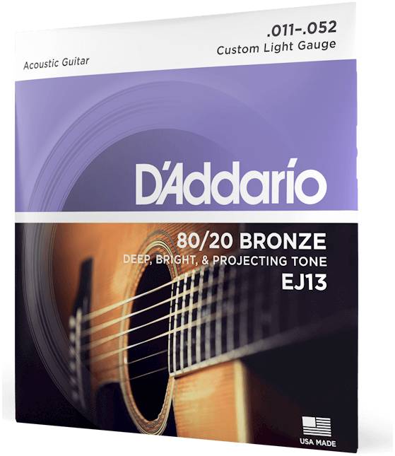 D'ADDARIO EJ13 - Струны для акустической гитары