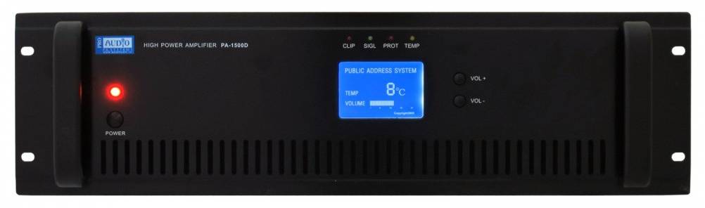 PROAUDIO PA-1000D - Усилитель мощности трансляционный