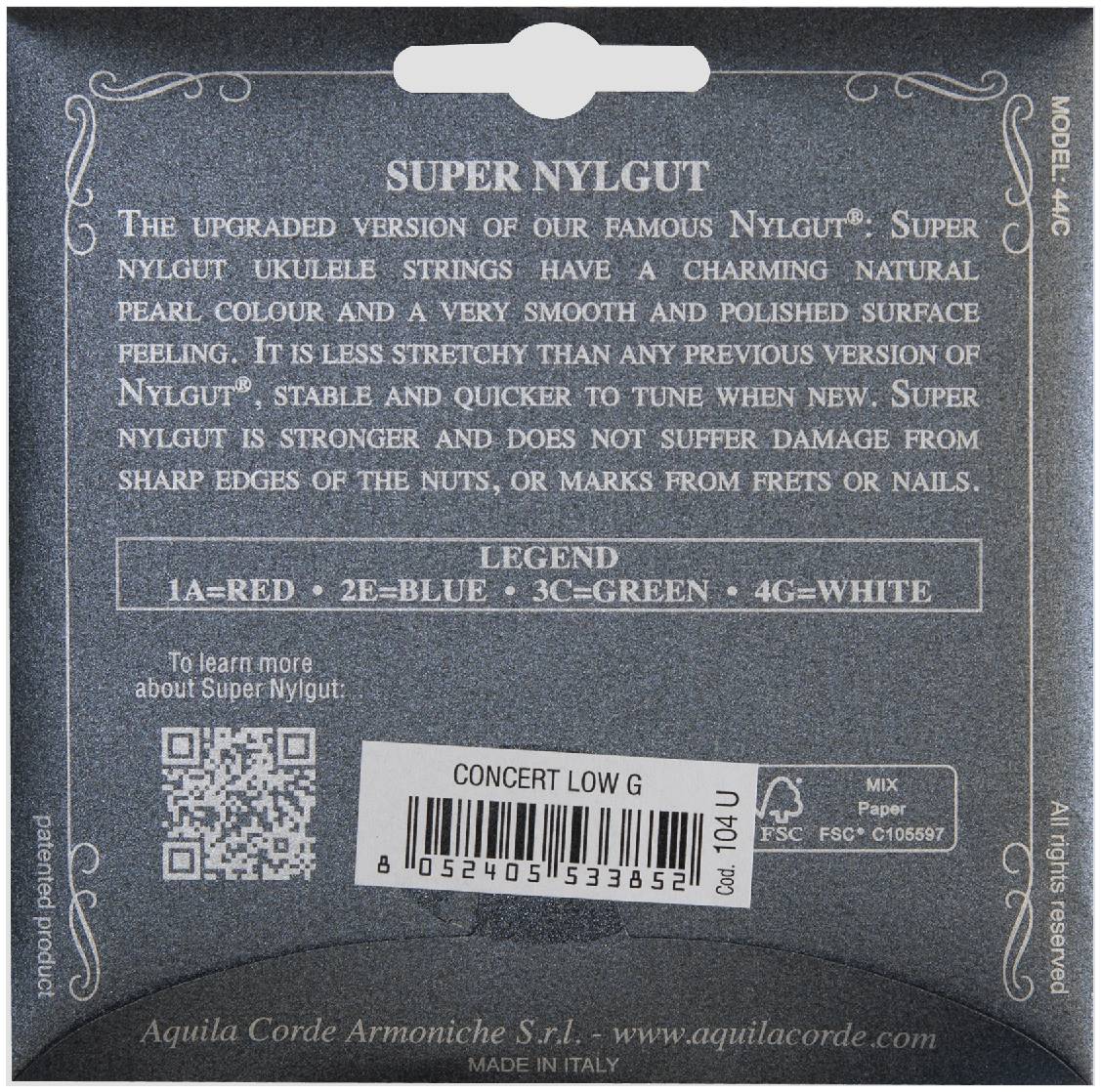 AQUILA 104U - Струны для укулеле концерт