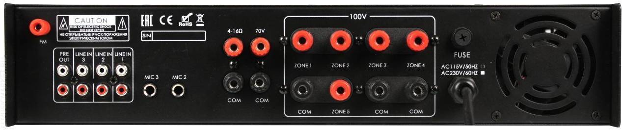 PROAUDIO MA-6240UF - Усилитель мощности