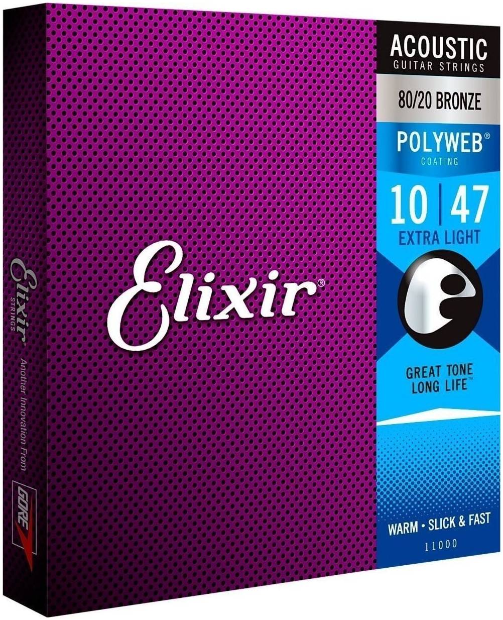 ELIXIR 11000 - Струны для акустической гитары