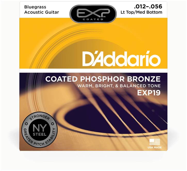 D'ADDARIO EXP19 - Струны для акустической гитары
