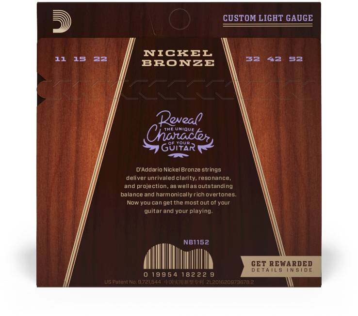 D'ADDARIO NB1152 - Струны для акустической гитары