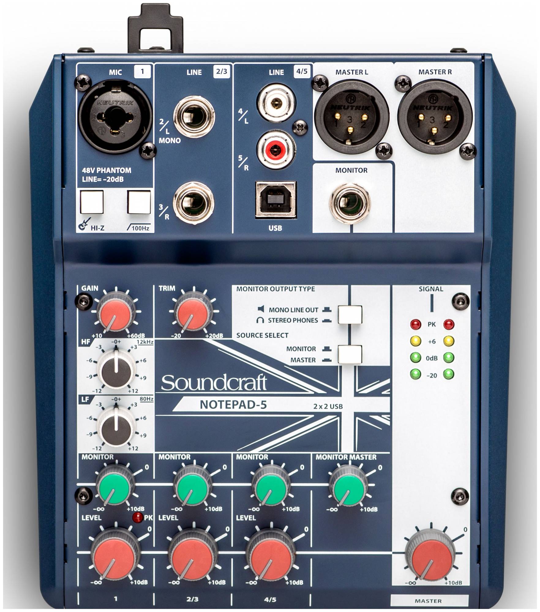 SOUNDCRAFT Notepad-5 - Микшерный пульт