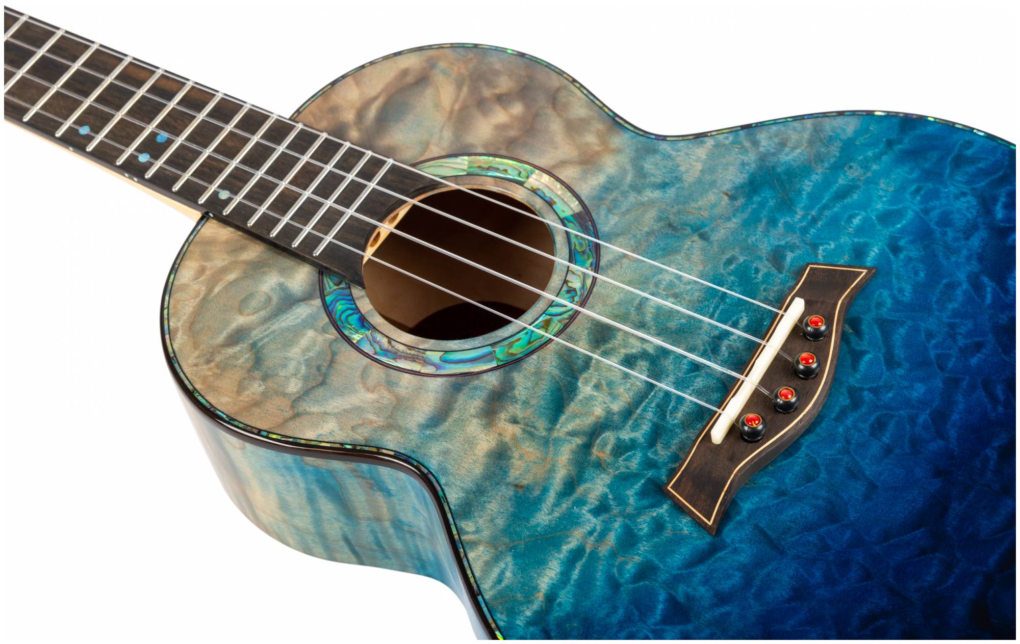 FLIGHT A10 QM Faded Blue - Укулеле тенор