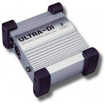 BEHRINGER DI100 - Активный DI-бокс для сцены и студии