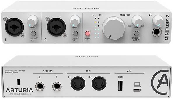 ARTURIA MiniFuse 2 White - Звуковая карта