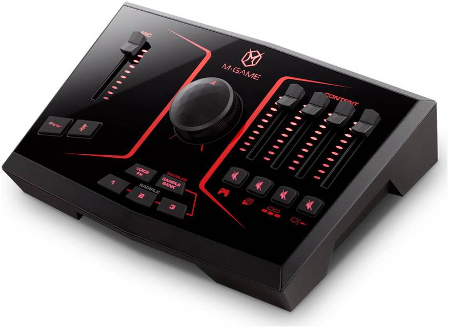 M-AUDIO M-Game Solo - стриминговый USB-аудиоинтерфейс/микшер.