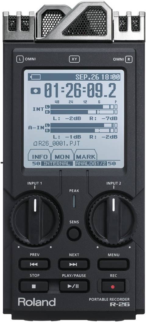 ROLAND R-26 - Цифровой диктофон