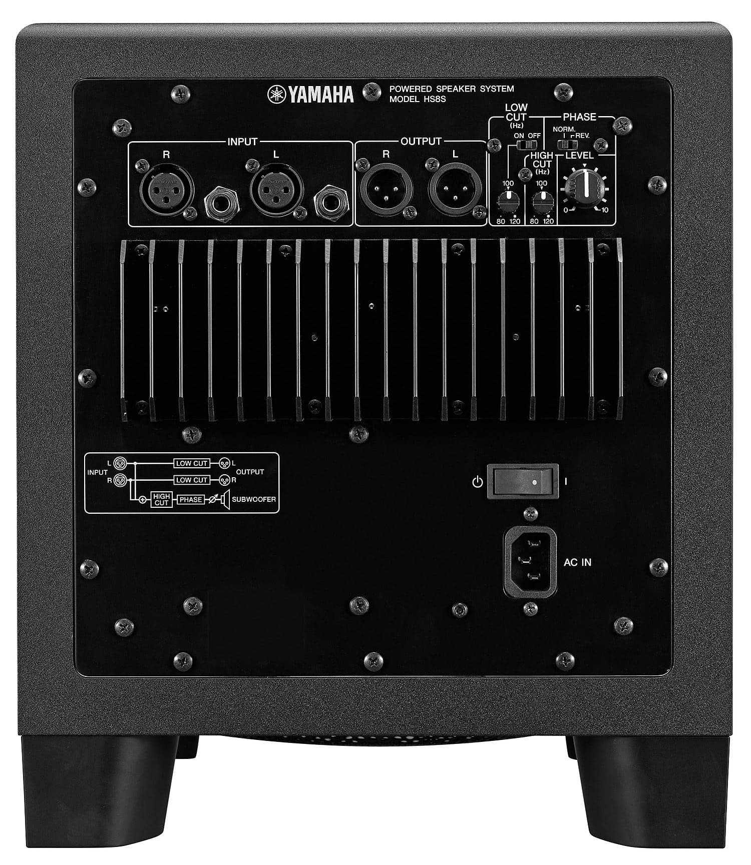 YAMAHA HS8S - Активный сабвуфер.