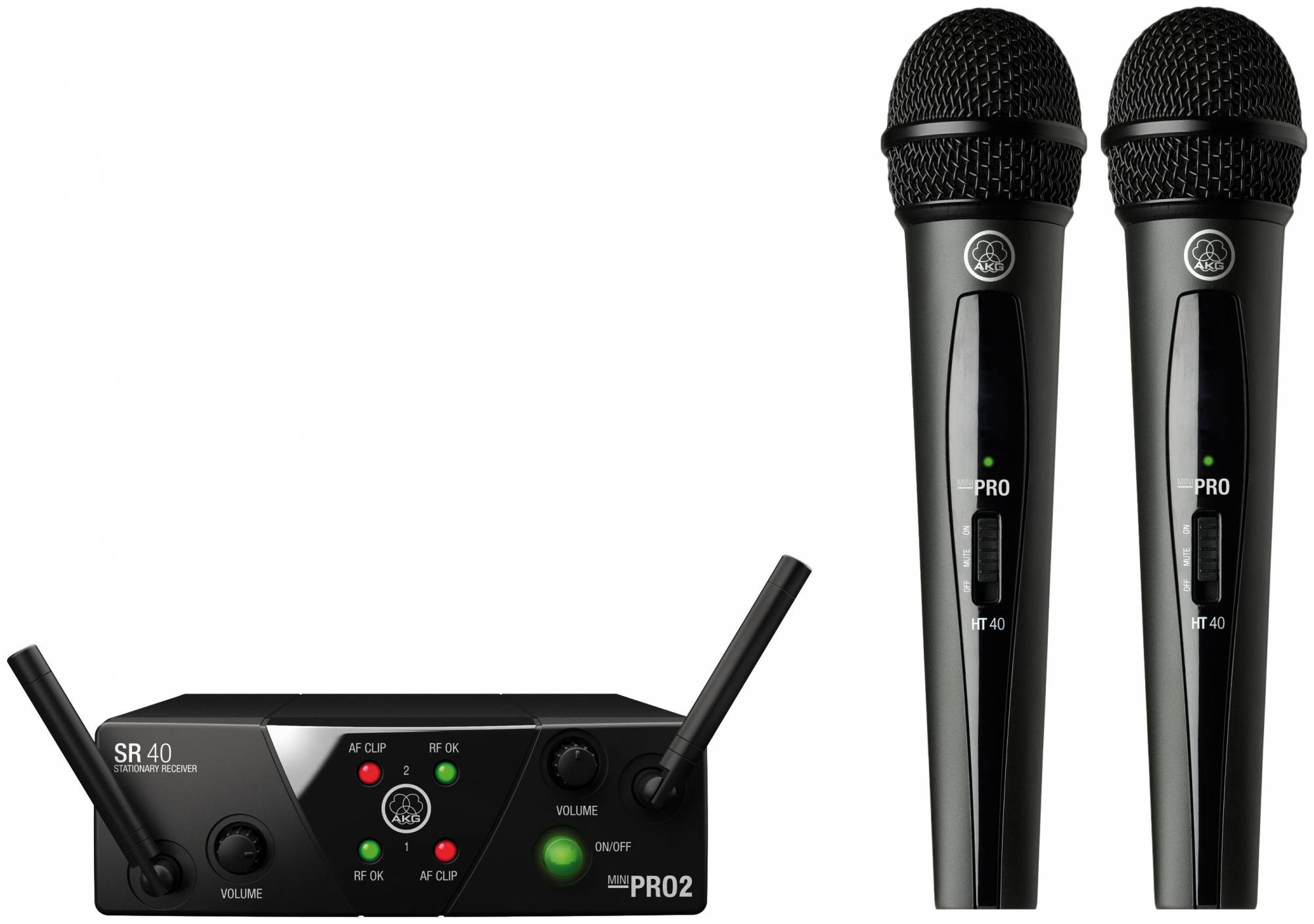 AKG WMS40 Mini2 Vocal Set US25AC - Радиосистема