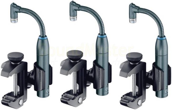 SHURE BETA 98AMP/C-3PK - Микрофонный комплект