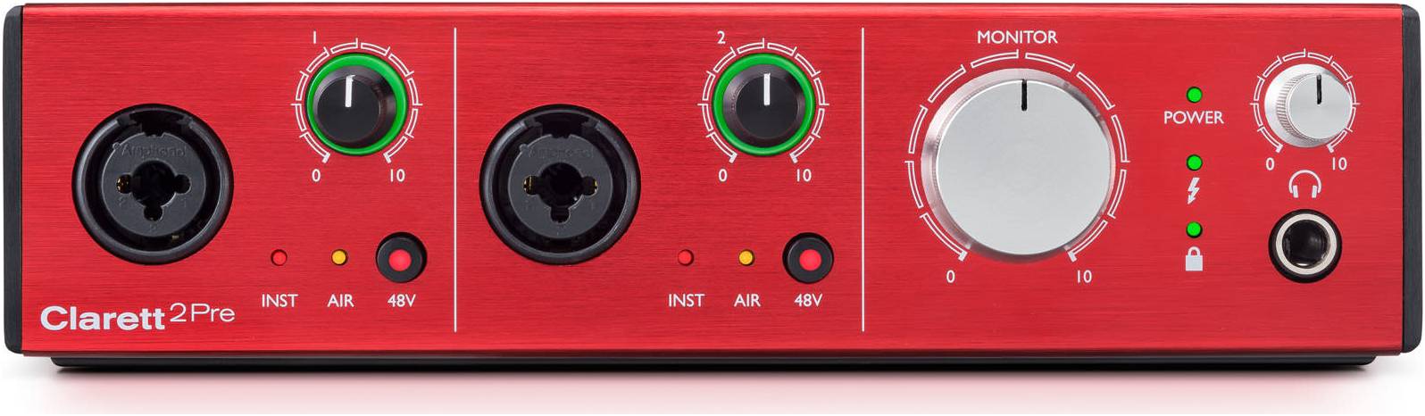 FOCUSRITE Clarett 2Pre USB - Звуковая карта