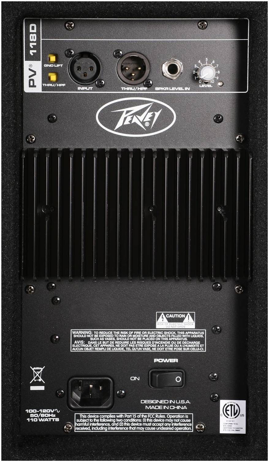 PEAVEY PV 118D Sub 1x18 - Сабвуфер