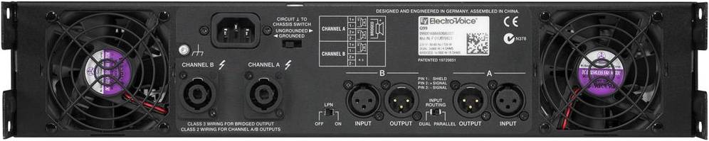 ELECTRO-VOICE Q99 - Усилитель мощности