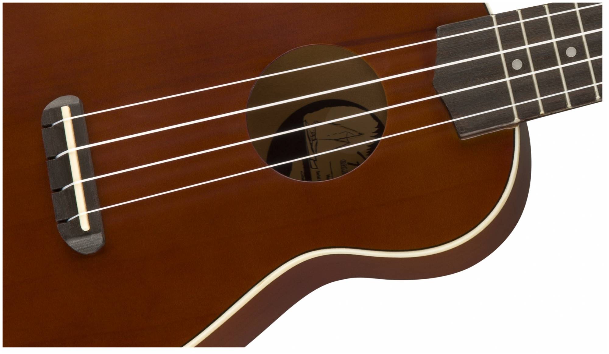 FENDER UKULELE VENICE NAT - Укулеле сопрано
