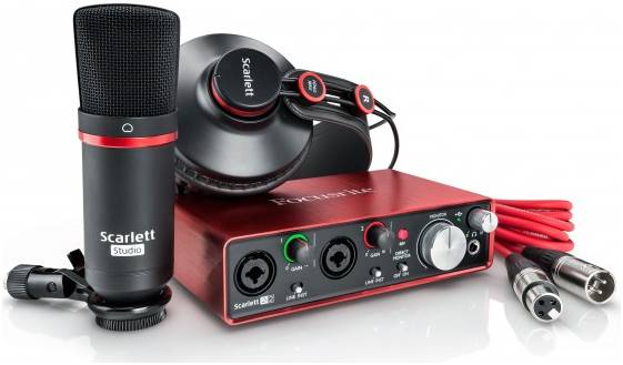 FOCUSRITE Scarlett Studio 2nd Gen - Студийный комплект