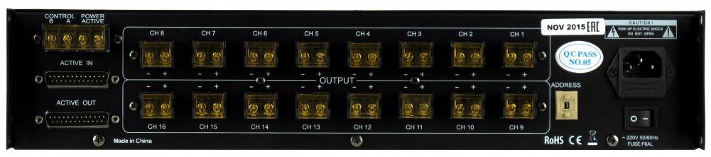 PROAUDIO PS-24VDC - Сетевой распределитель